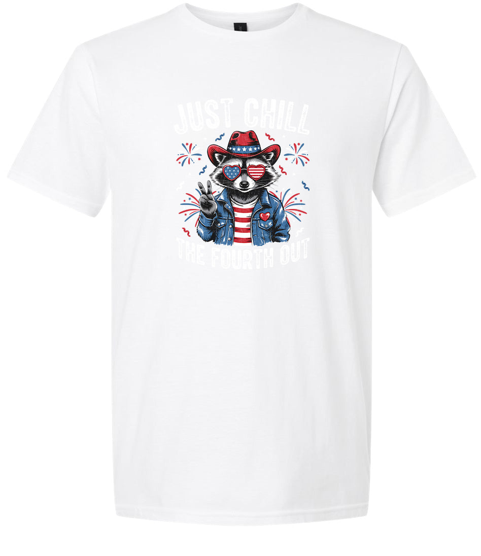 Chill the Fourth Out Children's Gildan Soft Shirt