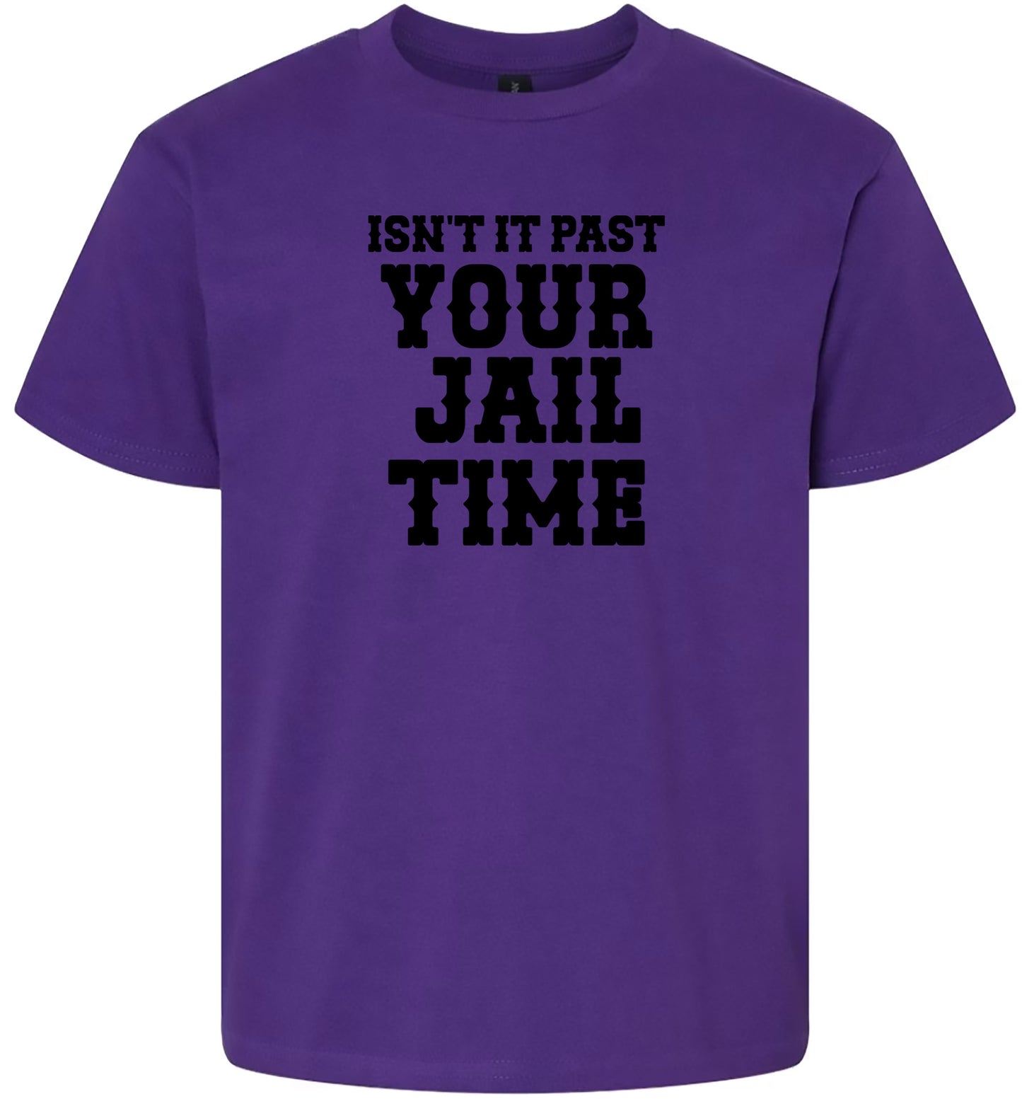 Past Your Jail Time Children's Gildan Soft Shirt