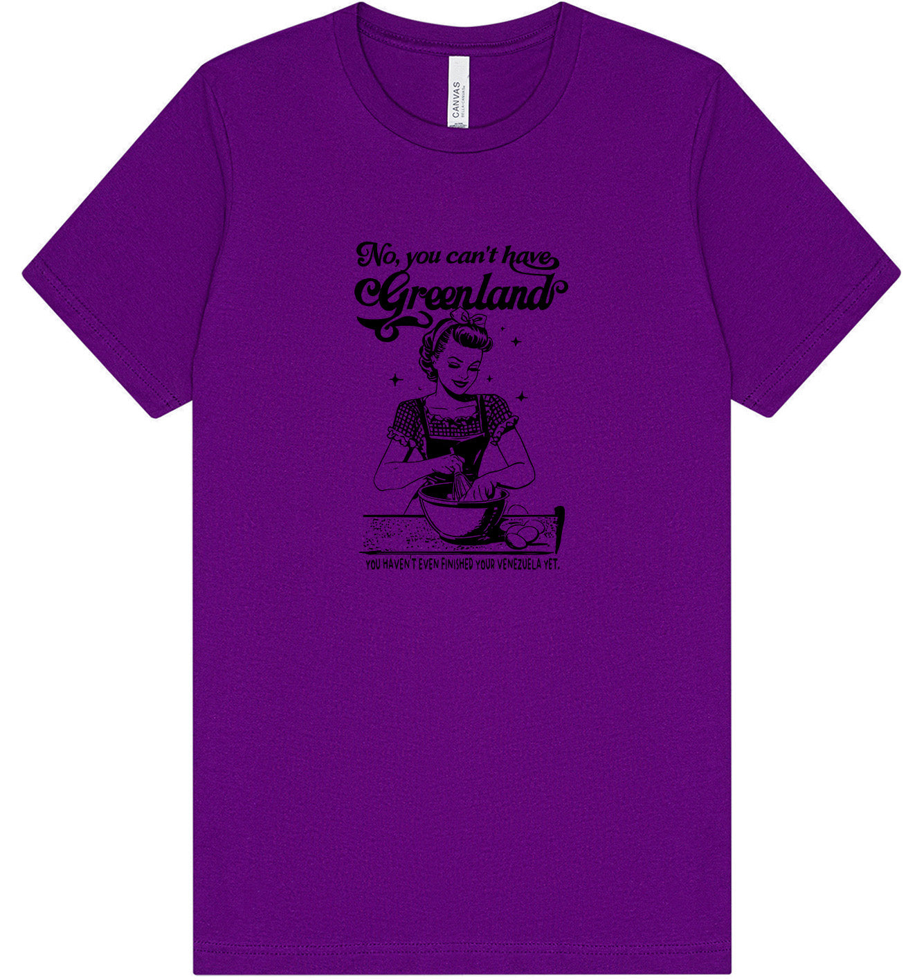 Haven't Finished Your Venezuela Yet Adult Bella Canvas Shirt