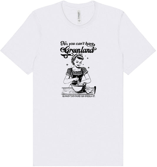 Haven't Finished Your Venezuela Yet Adult Bella Canvas Shirt