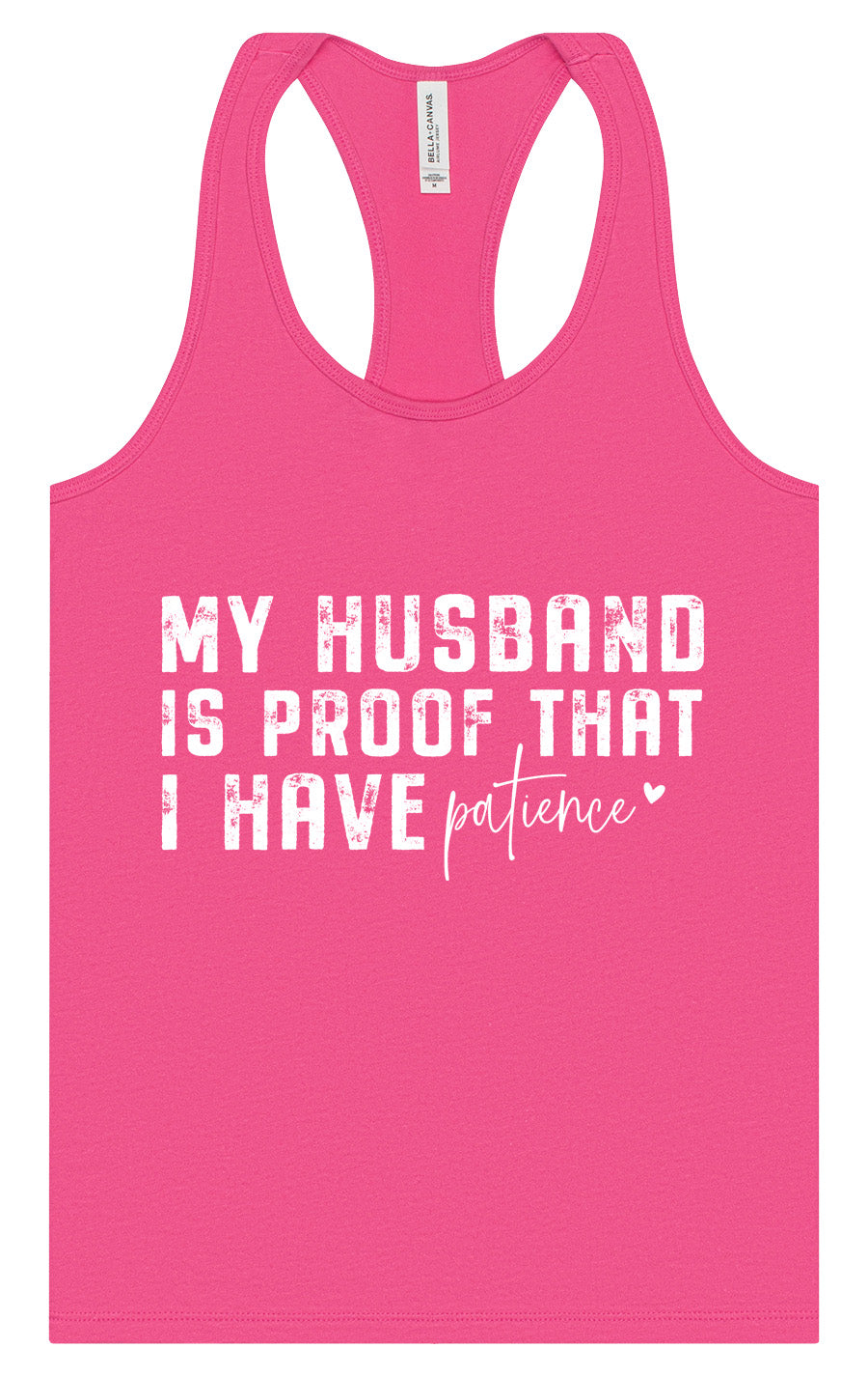 My Husband is Proof Women's Racerback Tank