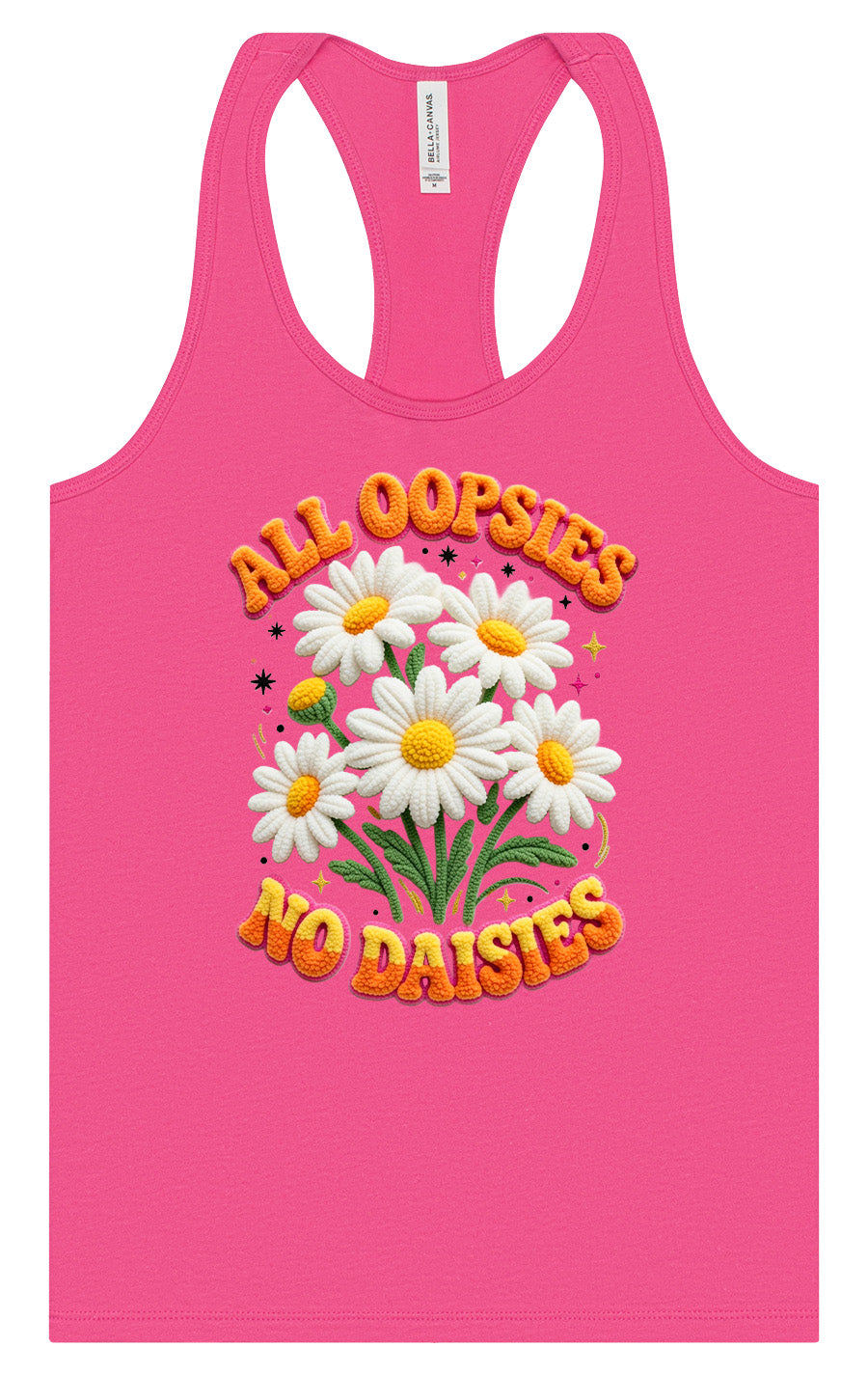 All Oopsies Women's Racerback Tank
