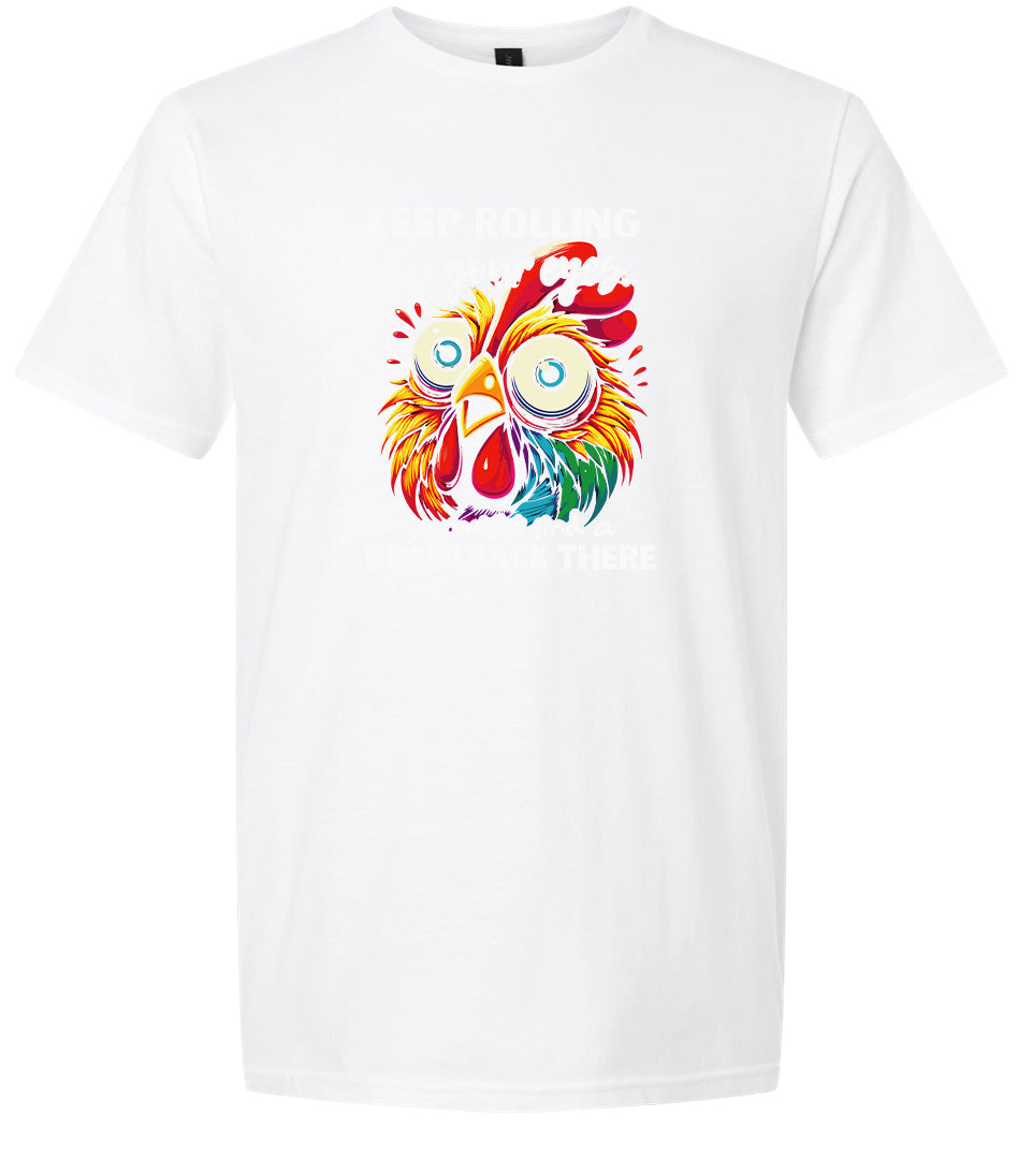 Chicken Brain Adult Gildan Soft Shirt