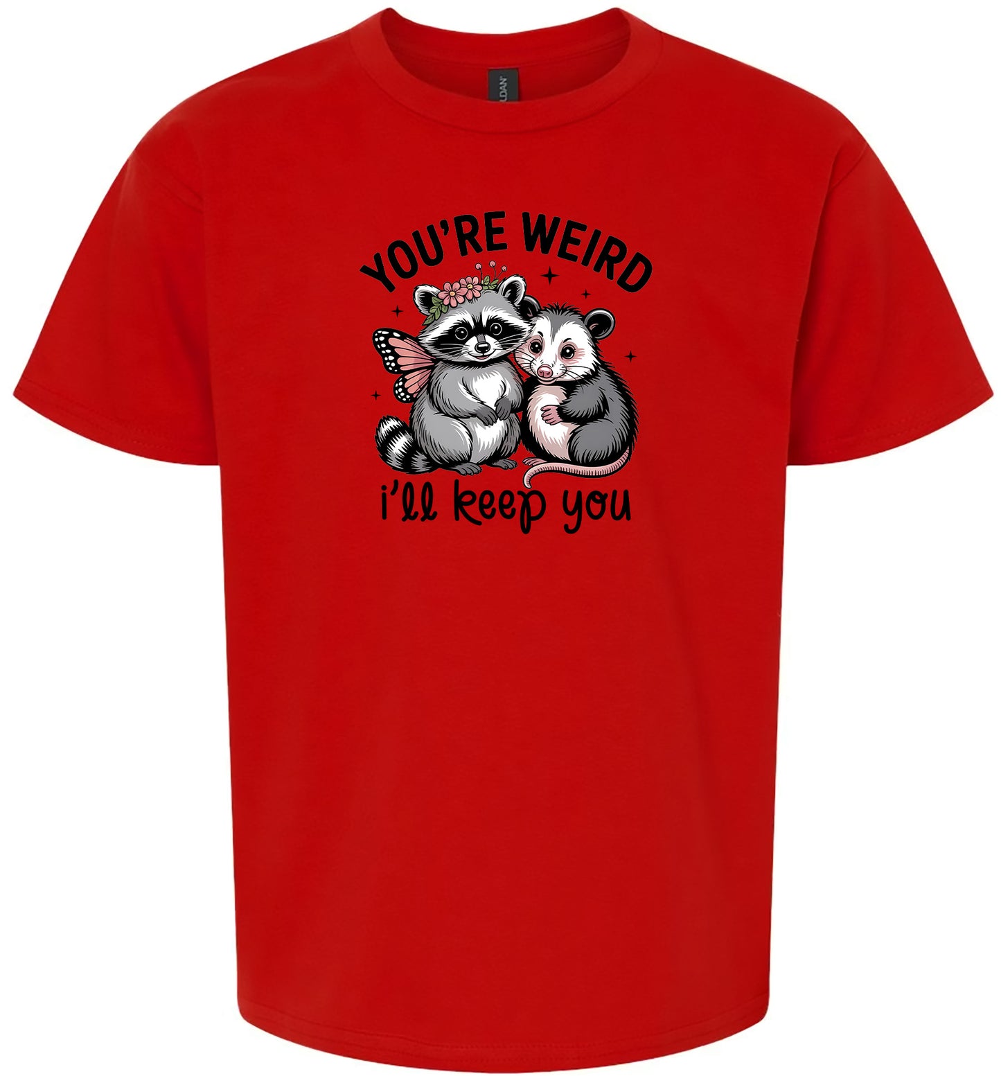 You're Weird Children's Gildan Soft Shirt