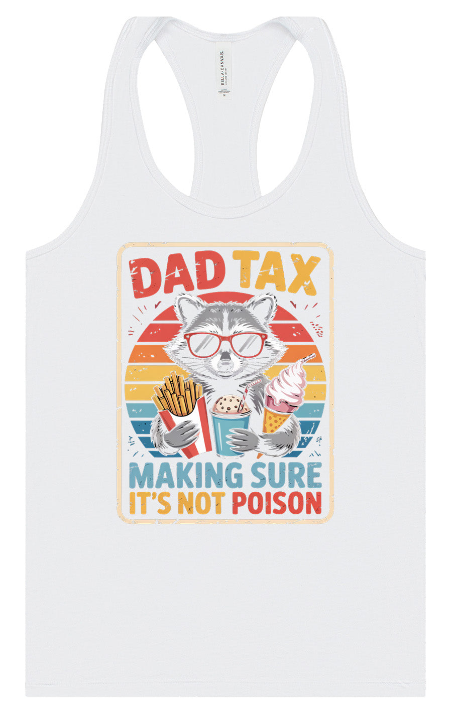 Dad Tax Women's Racerback Tank