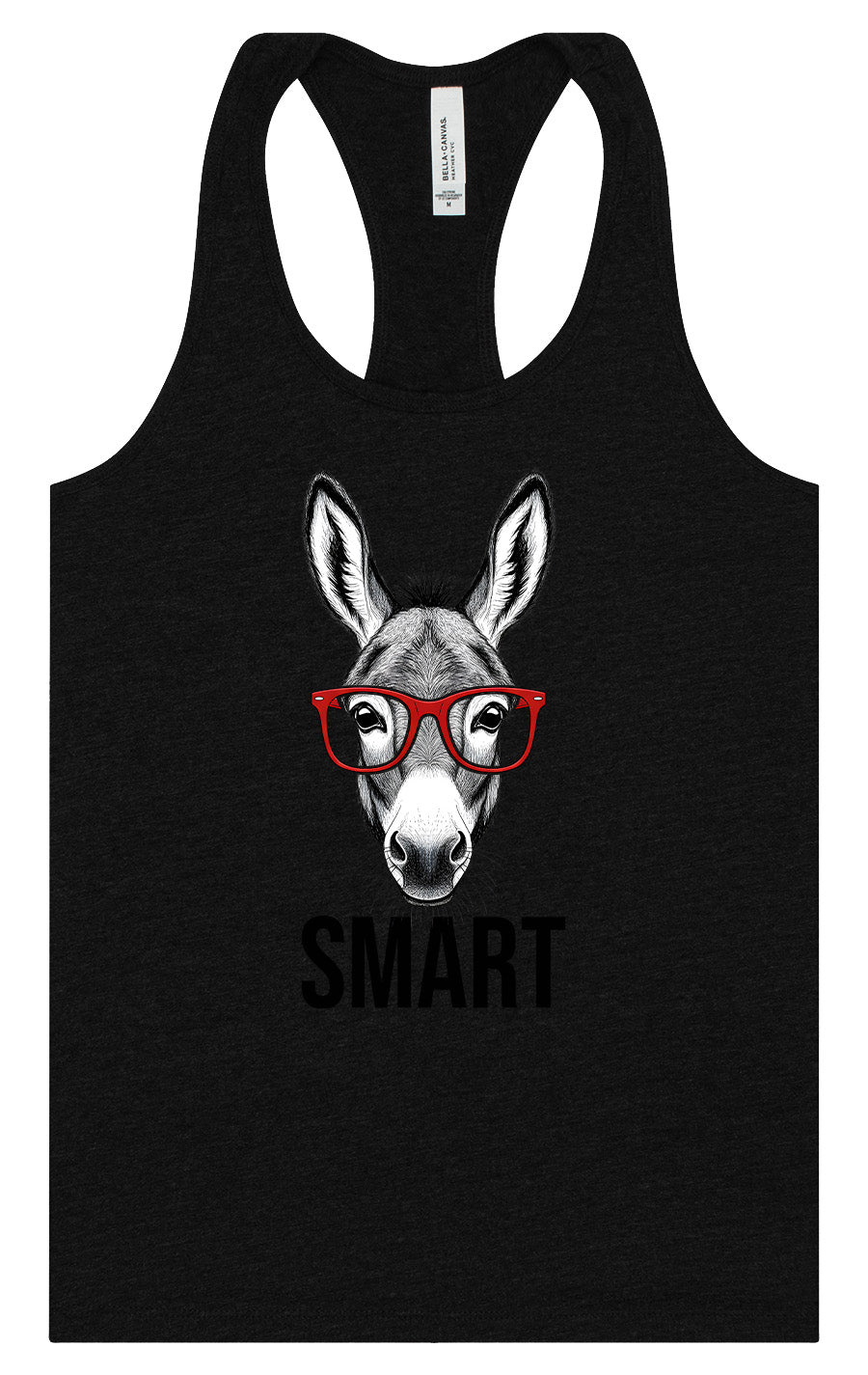 Smart Donkey Women's Racerback Tank