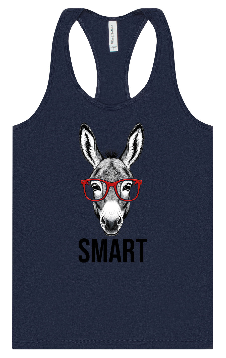 Smart Donkey Women's Racerback Tank