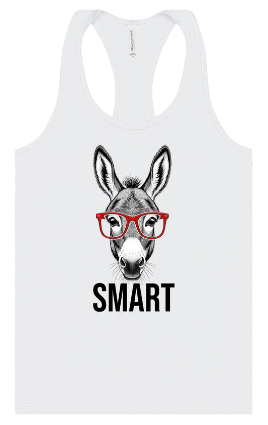 Smart Donkey Women's Racerback Tank