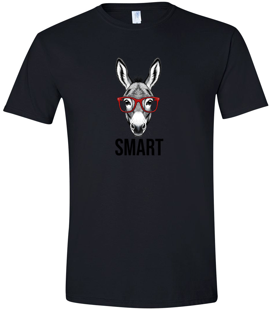 Smart Donkey Adult Gildan Soft Shirt