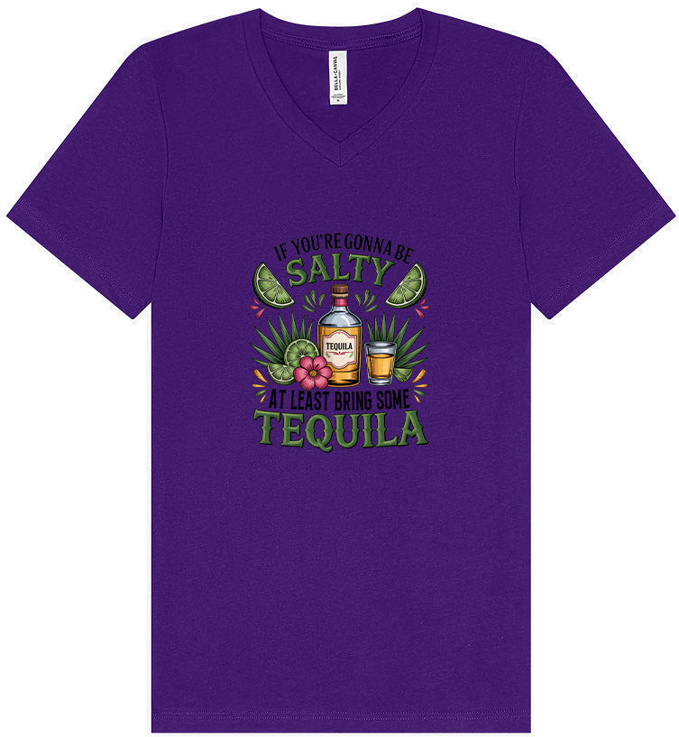Bring Tequila Unisex V-Neck Shirt