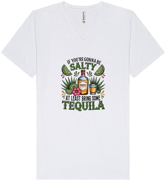 Bring Tequila Unisex V-Neck Shirt
