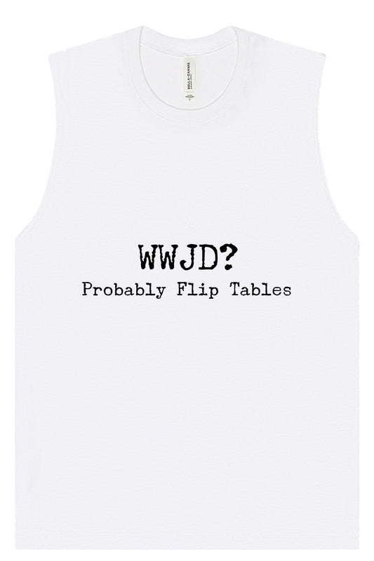 WWJD? Muscle Tank