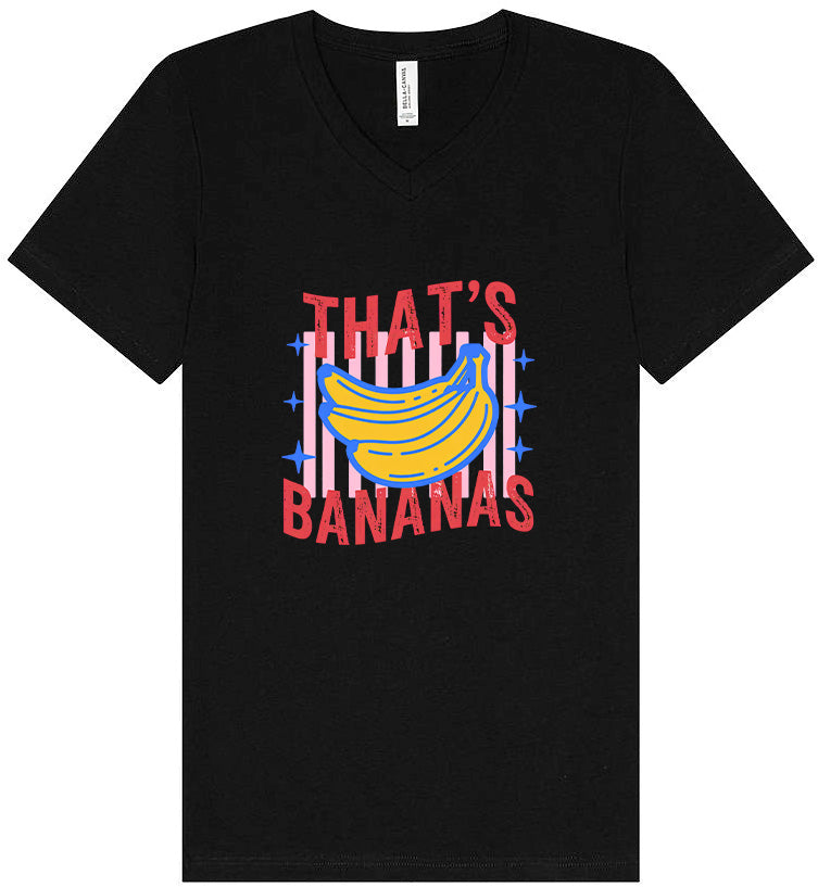 That's Bananas Unisex V-Neck Shirt