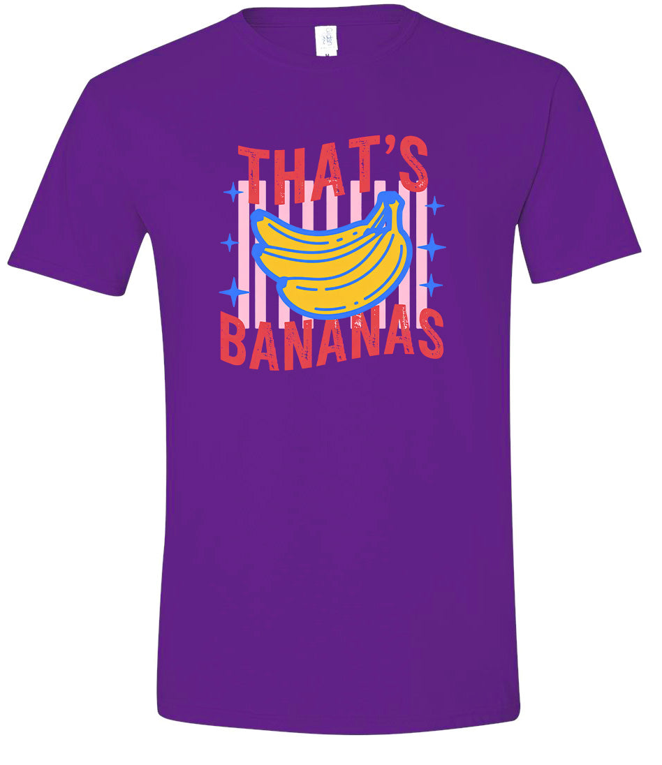 That's Bananas Adult Gildan Soft Shirt