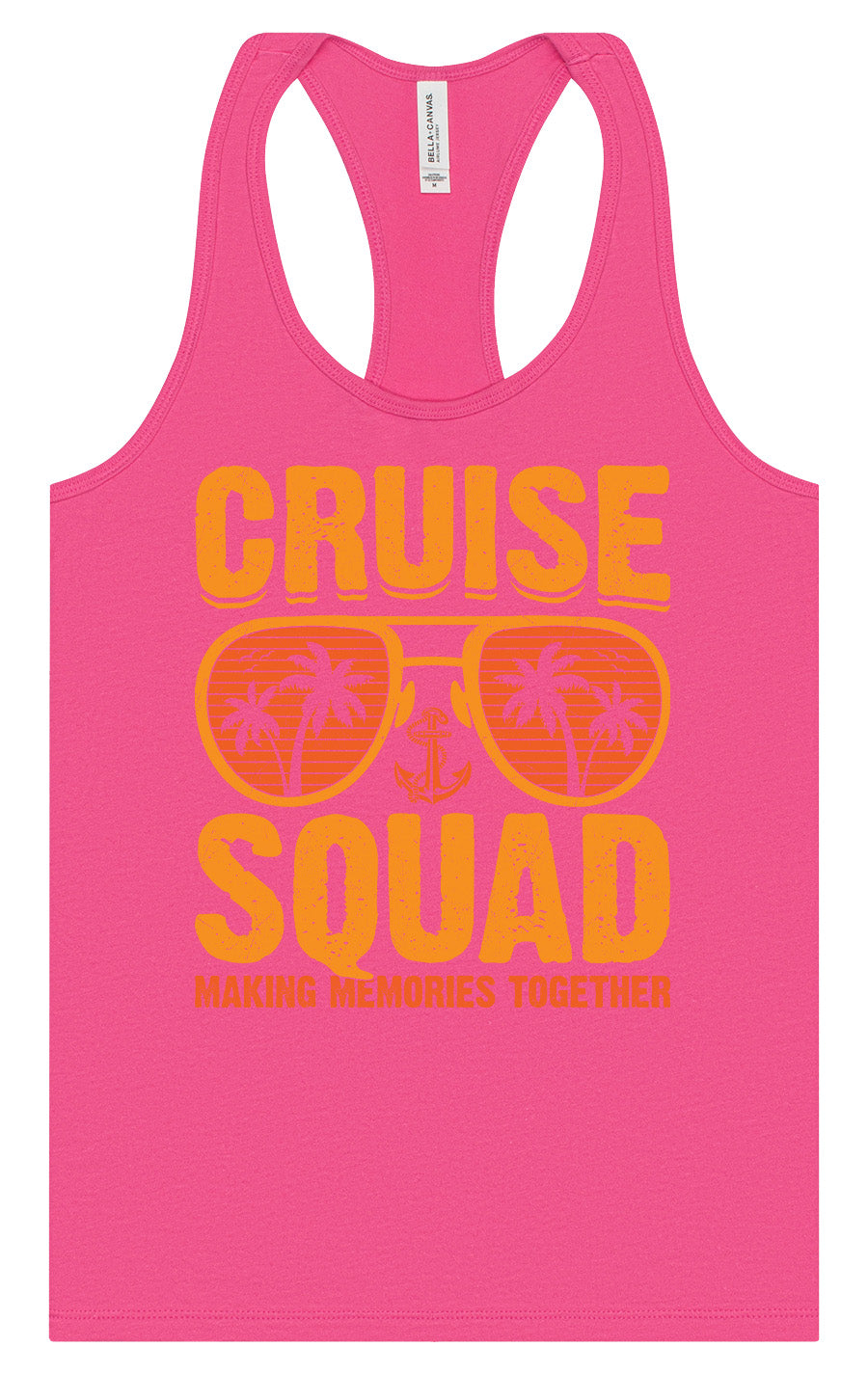 Cruise Squad Making Memories Women's Racerback Tank