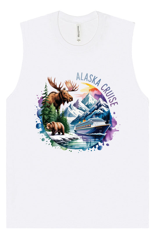 Alaska Cruise Muscle Tank