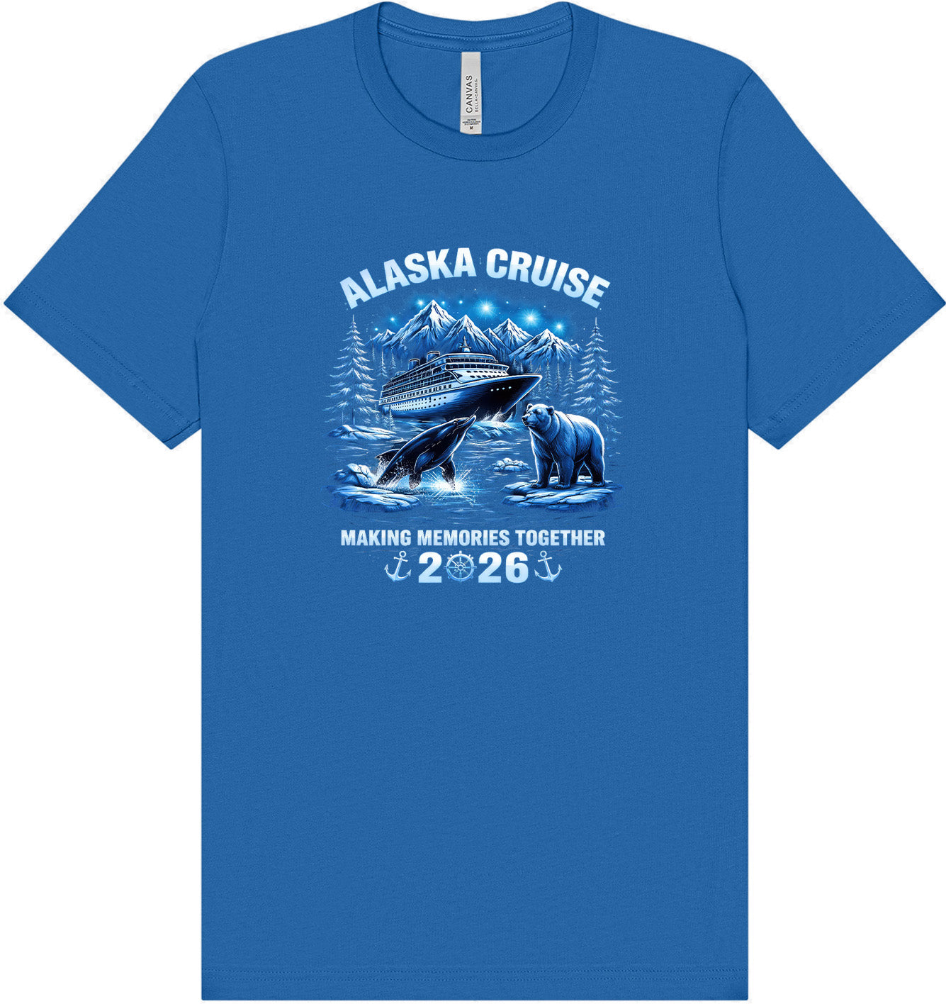 Alaska Cruise 2026 Adult Bella Canvas Shirt