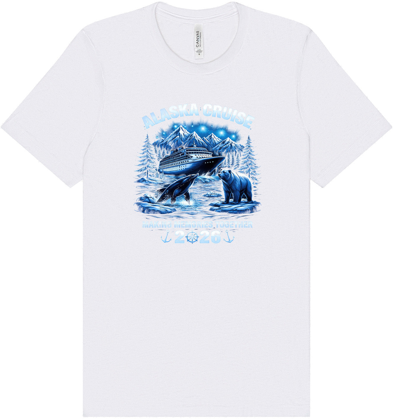 Alaska Cruise 2026 Adult Bella Canvas Shirt