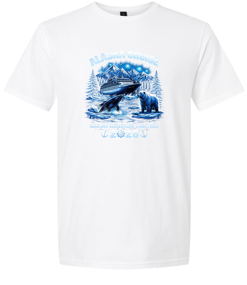 Alaska Cruise 2026 Adult Gildan Soft Shirt