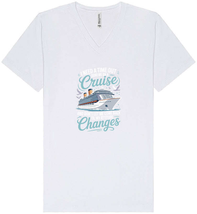 Send Me On A Cruise Unisex V-Neck Shirt