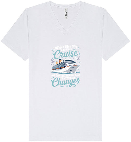 Send Me On A Cruise Unisex V-Neck Shirt