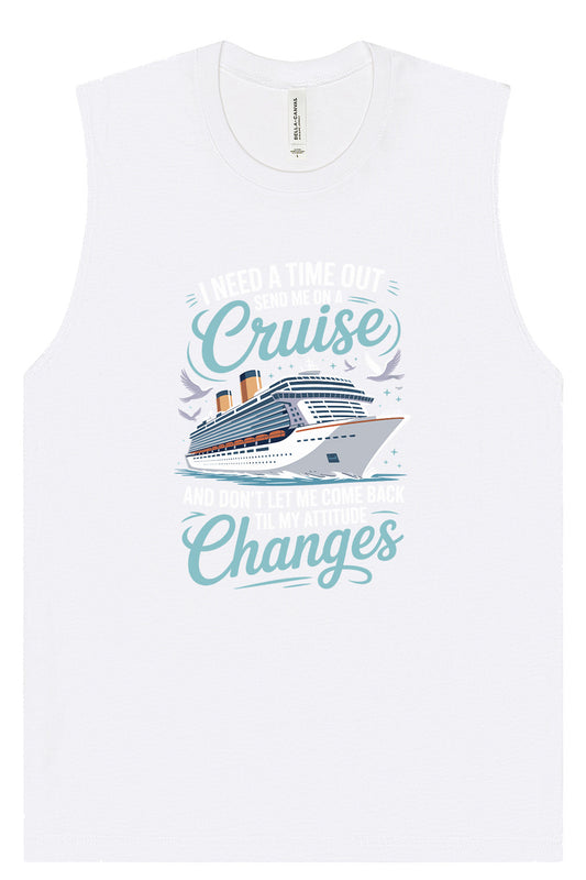 Send Me On A Cruise Muscle Tank