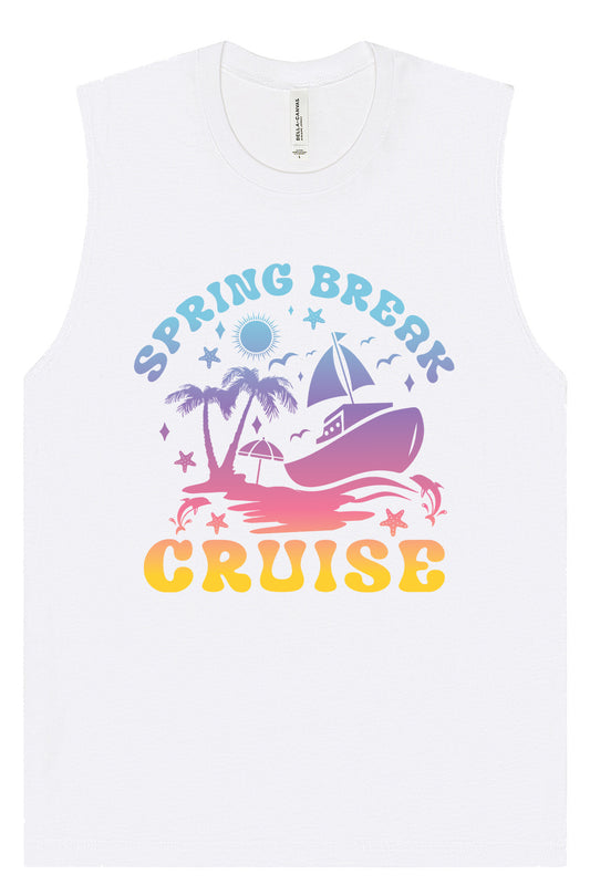 Spring Break Cruise Muscle Tank