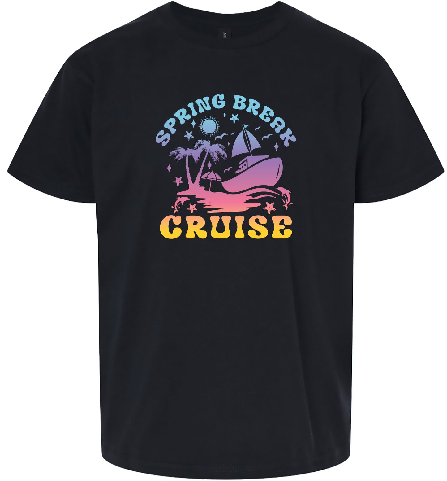 Spring Break Cruise Children's Gildan Soft Shirt