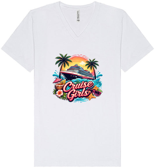 Cruise Girls Unisex V-Neck Shirt