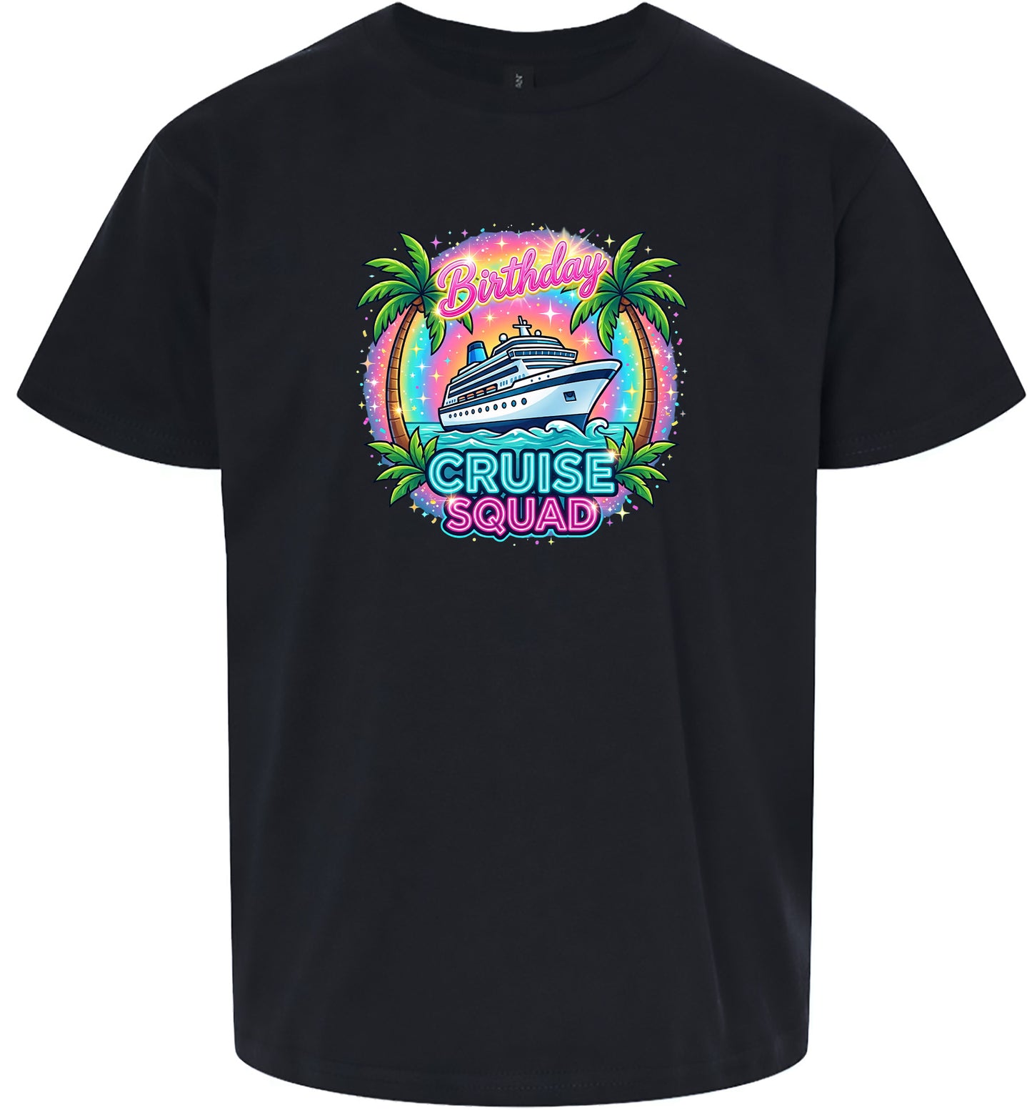 Birthday Cruise Squad Children's Gildan Soft Shirt