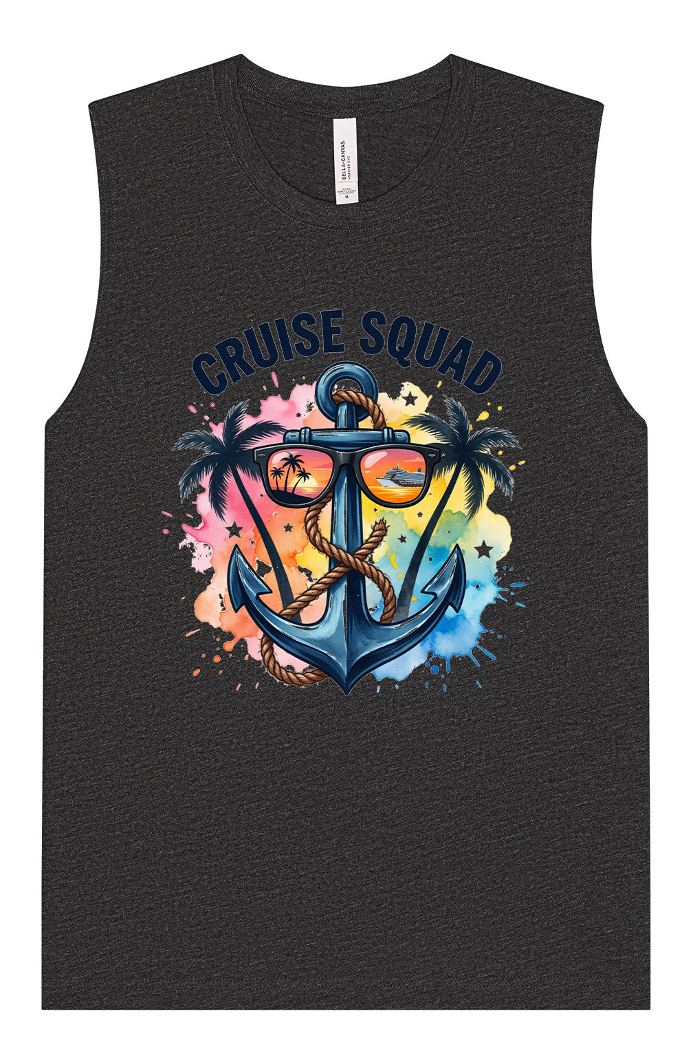 Anchored Cruise Squad Muscle Tank