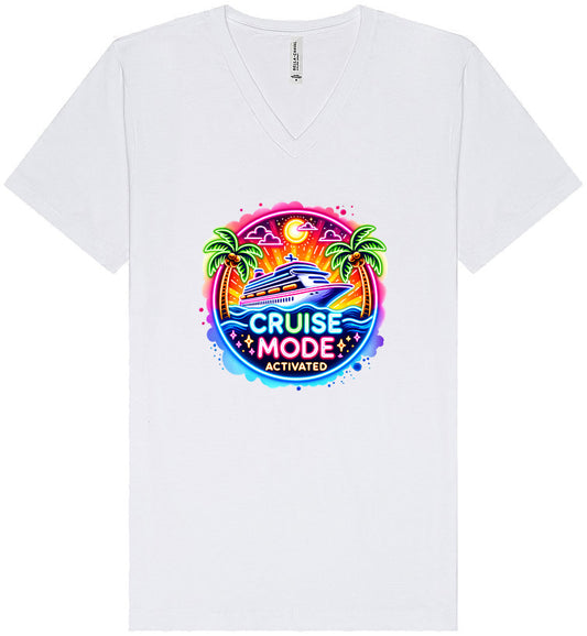Cruise Mode Activated Unisex V-Neck Shirt