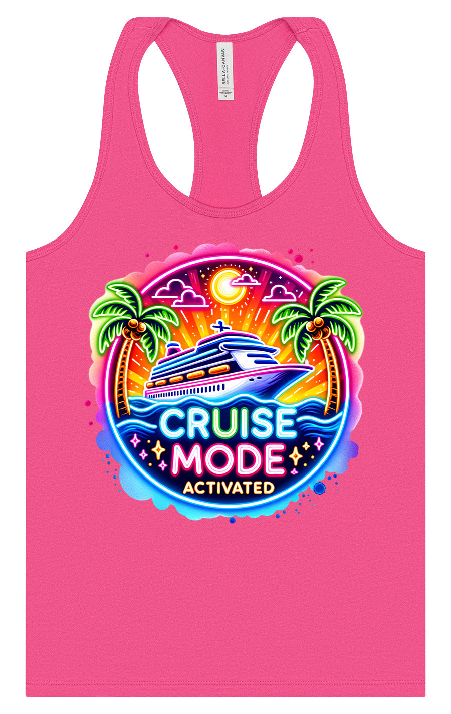 Cruise Mode Activated Women's Racerback Tank