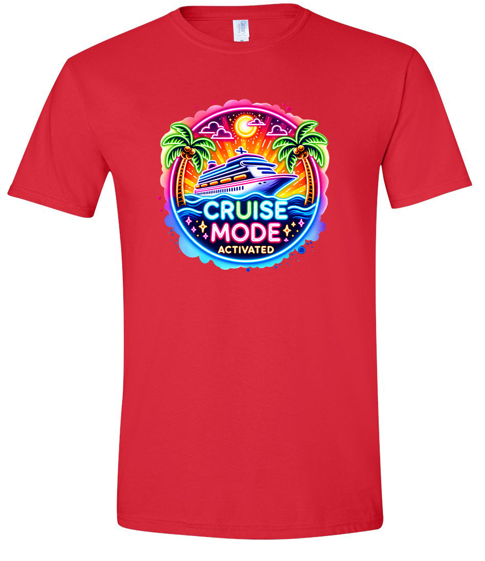 Cruise Mode Activated Adult Gildan Soft Shirt