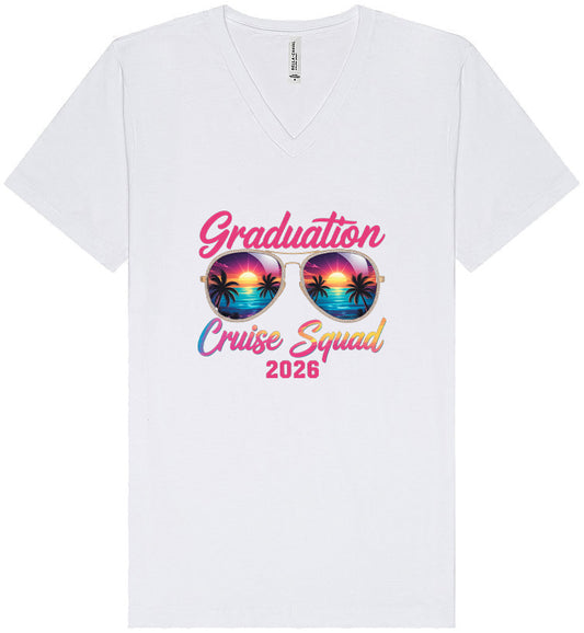 Graduation Squad 2026 Unisex V-Neck Shirt