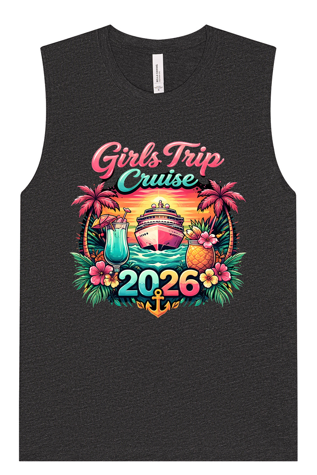 Girls Trip Cruise 2026 Muscle Tank