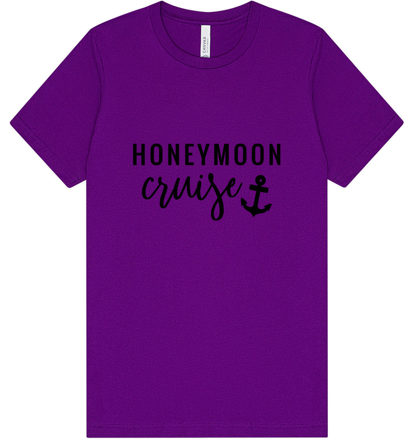 Honeymoon Cruise Adult Bella Canvas Shirt