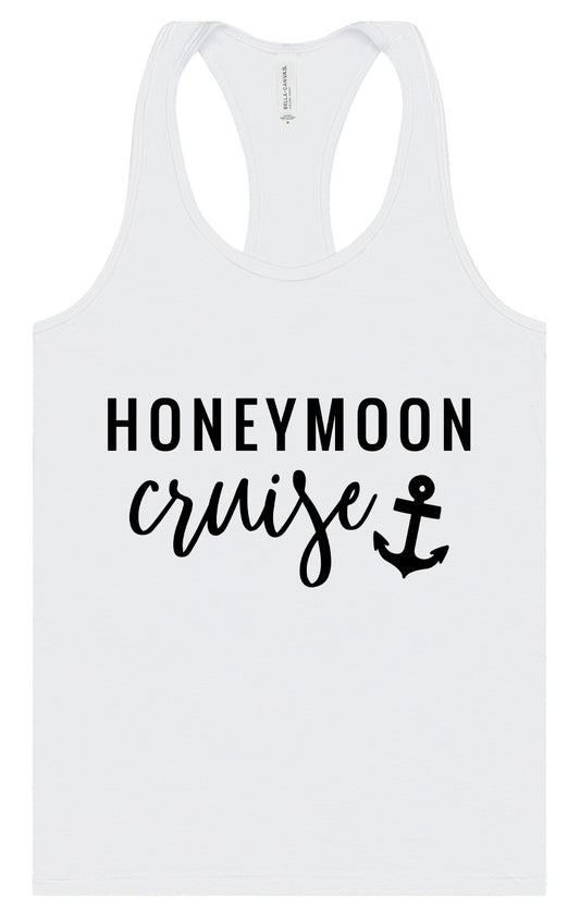 Honeymoon Cruise Women's Racerback Tank