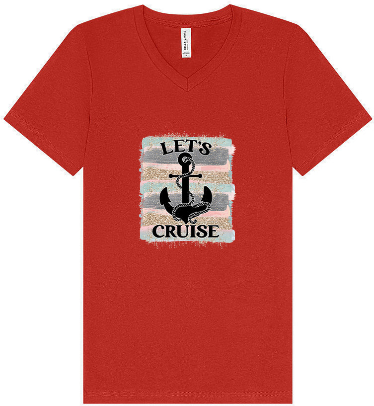 Let's Cruise Unisex V-Neck Shirt