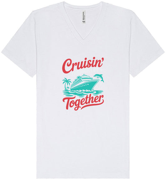 Cruisin' Through Life Together Unisex V-Neck Shirt