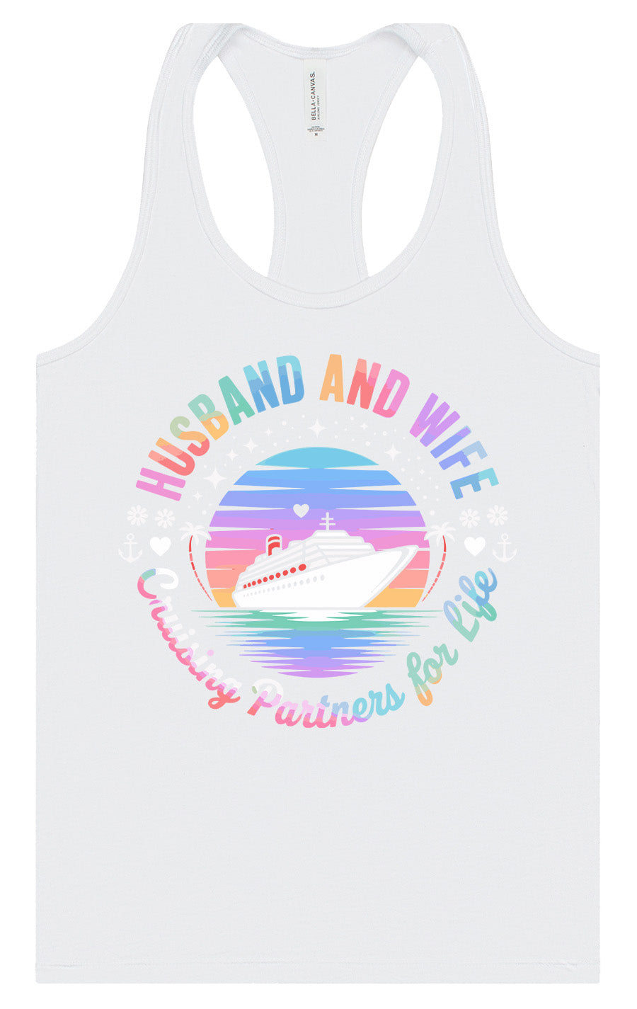Cruising Partners for Life Women's Racerback Tank