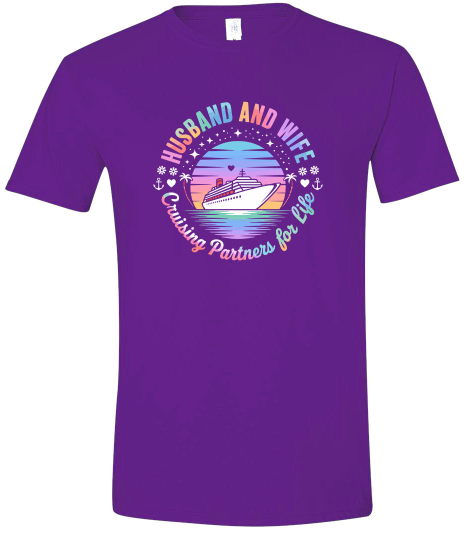 Cruising Partners for Life Adult Gildan Soft Shirt