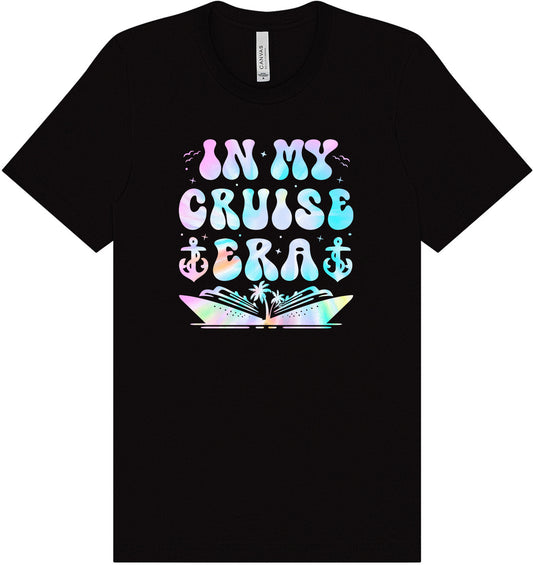 Tie Dye In My Cruise Era Adult Bella Canvas Shirt