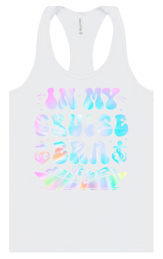 Tie Dye In My Cruise Era Women's Racerback Tank