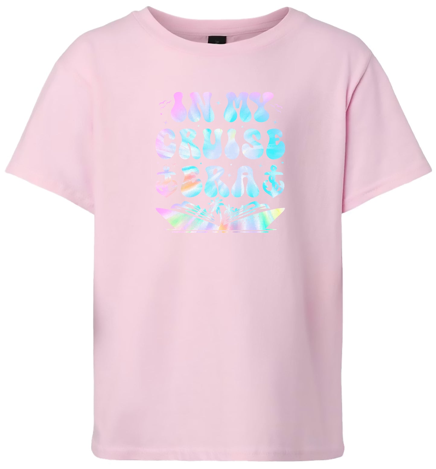 Tie Dye In My Cruise Era Children's Gildan Soft Shirt