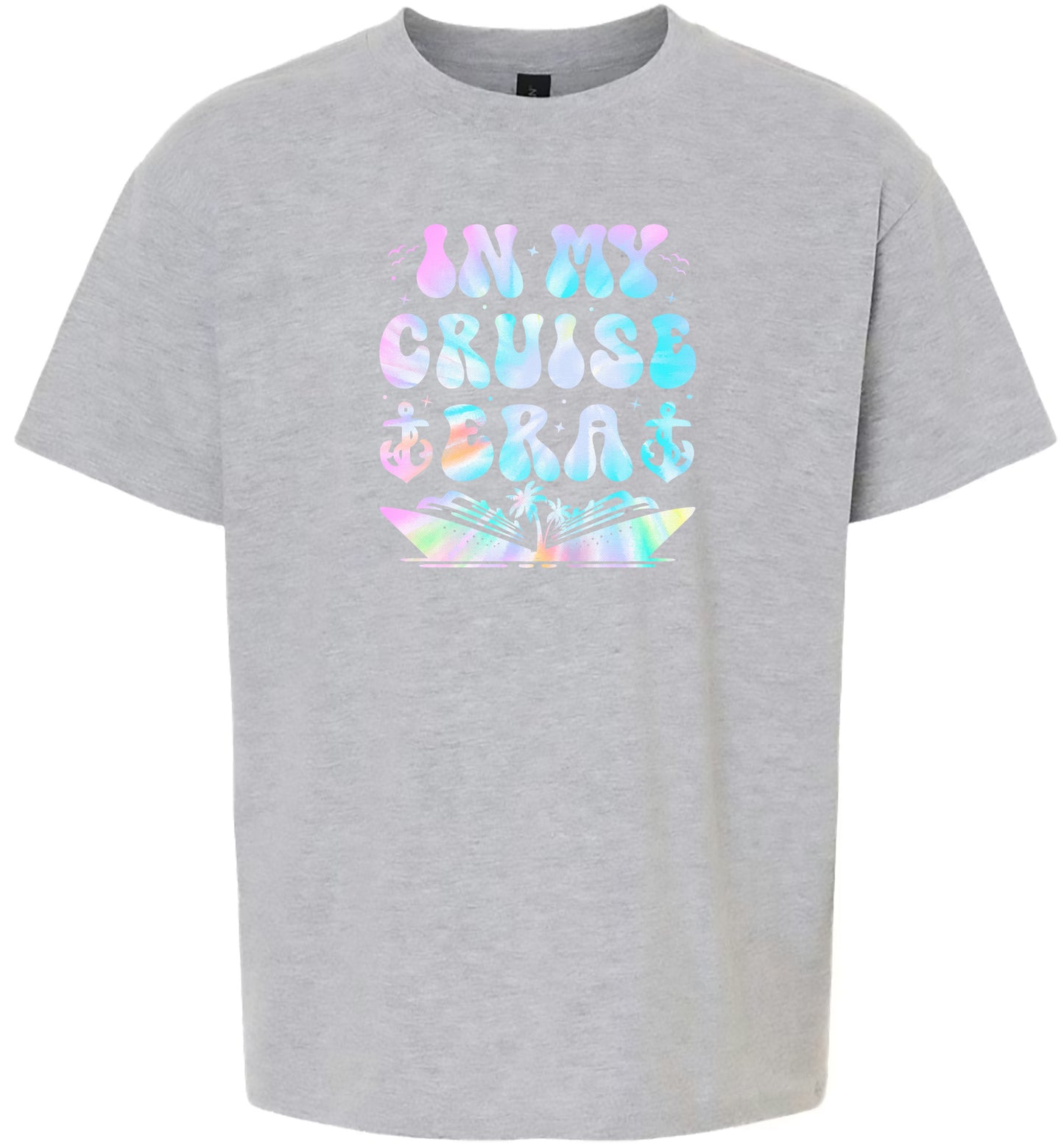 Tie Dye In My Cruise Era Children's Gildan Soft Shirt
