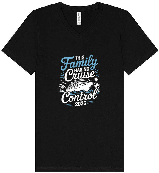 No Cruise Control 2026 Unisex V-Neck Shirt