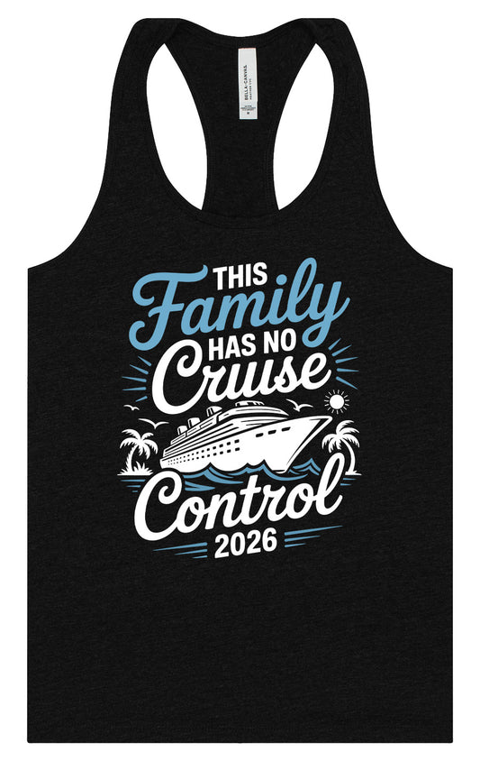 No Cruise Control 2026 Women's Racerback Tank