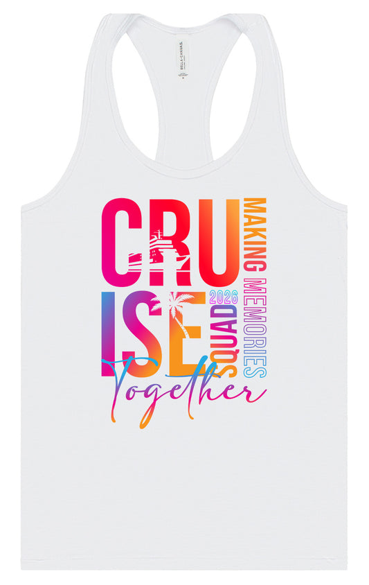 Retro Cruise Together 2026 Women's Racerback Tank