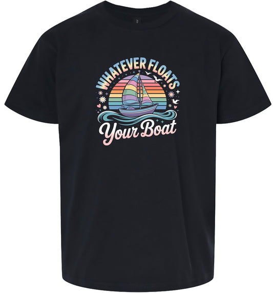 Whatever Floats Your Boat Children's Gildan Soft Shirt